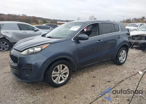 2017 Kia Sportage Lx from USA, damaged, VIN KNDPM3AC4H7072707